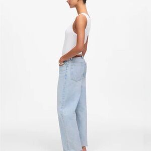 NWT Madewell Low-Slung Baggy Crop